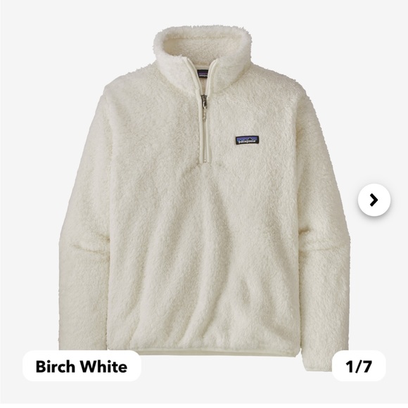 Patagonia Tops - Patagonia Cream/White Women's Los Gatos Fleece 1/4-Zip